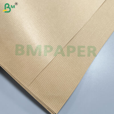 Unbleached Striped Kraft Paper For Industrial Interleaving, Wrapping And Lamination