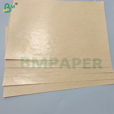 Unbleached Striped Kraft Paper For Industrial Interleaving, Wrapping And Lamination