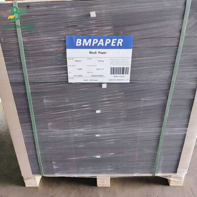 800gm 1200gm 1600gm Papel negro de cartón rígido 72cm x 102cm para marco de fotos
