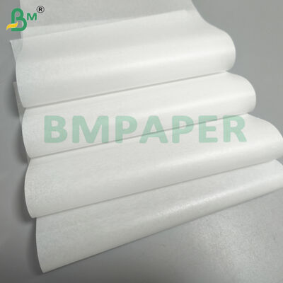 El rollo de papel revestido de silicona para hornear 40gsm blanqueó el papel de pergamino
