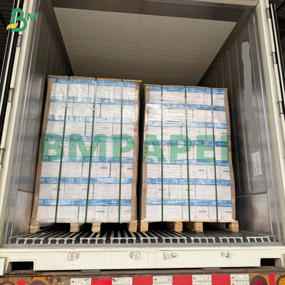 Papel NCR de una sola parte de 20 libras de papel sin carbono recubierto Imagen copia azul