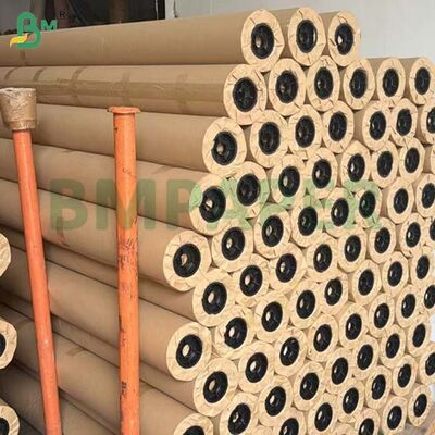 Rollos de papel kraft marrón perforado de 80 g, 70 g, 72 pulgadas, 90 pulgadas x 100 m