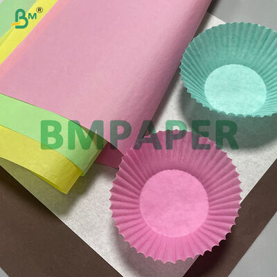Papel para muffins de alta calidad, resistente a la grasa y no tóxico, de 38 gramos a 40 gramos para panadería