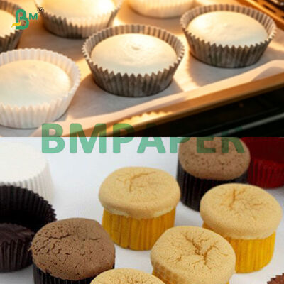 Papel para muffins de alta calidad, resistente a la grasa y no tóxico, de 38 gramos a 40 gramos para panadería