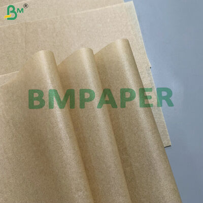 12"x100ft resistente a la grasa sin blanquear 30gm 40gm papel de pergamino sin pegamento rollo de silicona para hornear