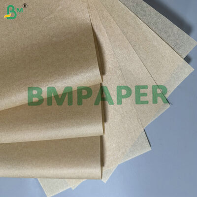 12"x100ft resistente a la grasa sin blanquear 30gm 40gm papel de pergamino sin pegamento rollo de silicona para hornear