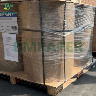 Buen suavidad 40GSM Jumbo Roll Papel a prueba de grasa Blanco para envoltura de sándwich