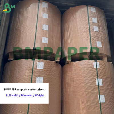 80 gramos de papel de copia de alta blancura Jumbo Rolls 1055 mm 914 mm, Brillo 102%-106%