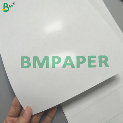 Superficie grabada en relieve y brillante de lino de la base del negro de papel de la cubierta de tarjeta promocional blanca 12PT