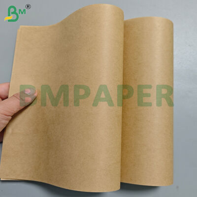 Rollos gigantes de papel Kraft marrón de 80/100 g/m² para fabricar bolsas de papel