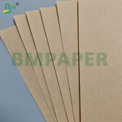 Rollos gigantes de papel Kraft marrón de 80/100 g/m² para fabricar bolsas de papel