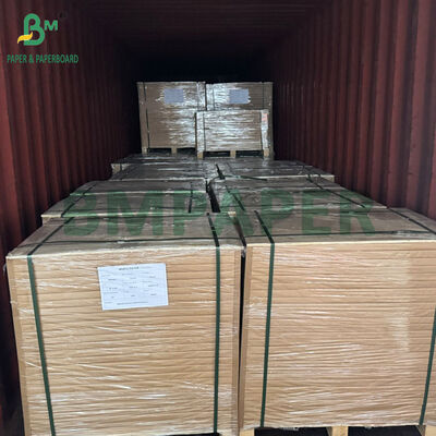 Papel sin revestimiento Woodfree de doble cara blanco brillante de 300GSM 350GSM 400GSM