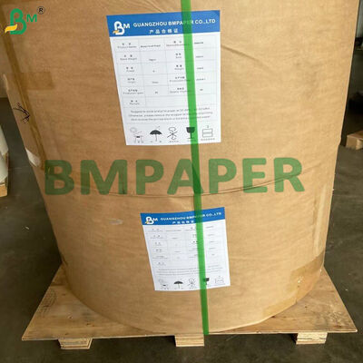 Papel de embalaje reciclable compatible con la FDA de pulpa virgen de papel Kraft negro de calidad alimentaria 80g 90g