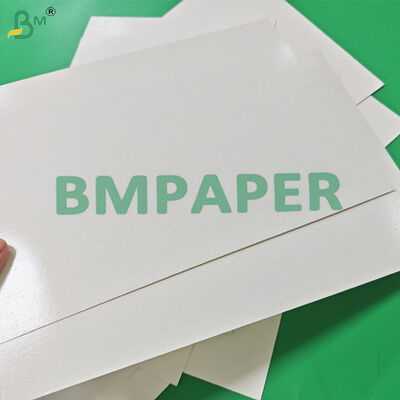 300gsm +15g PE cubrió el papel blanco de la fiambrera para embalar los alimentos de preparación rápida 400 x 500m m