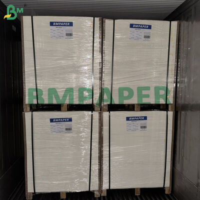 300gsm +15g PE cubrió el papel blanco de la fiambrera para embalar los alimentos de preparación rápida 400 x 500m m