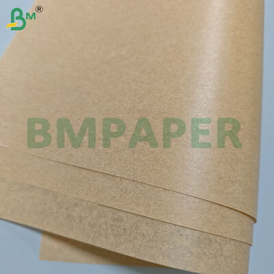 Rollos de papel de hornear antiadherente resistente al calor de color marrón de 42 g/m²