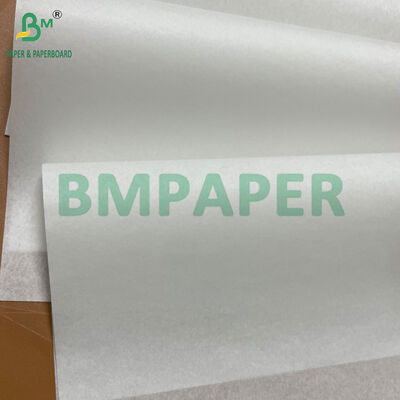 Papel de embalaje de hamburguesas blancas de grado alimenticio anti-grasa Jumbo Rolls Kit 4 Kit 5