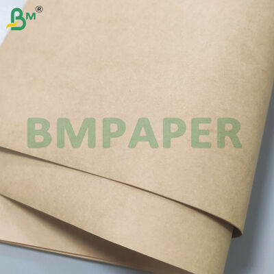 Rollos de papel kraft marrón de alta resistencia de 100 g/m² para hacer bolsas