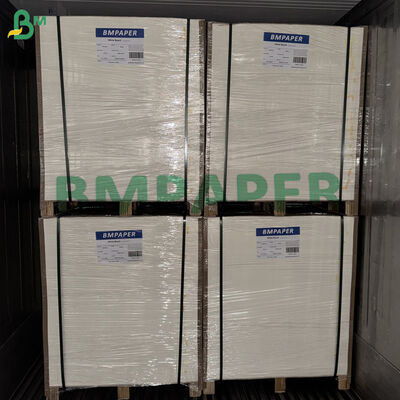 Cartón montado blanco de 1 mm y 1.5 mm para cajas de cosméticos de 70 x 100 cm de alta rigidez