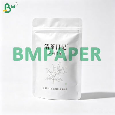 C1S 80gm Papel revestido brillante de un lado para bolsas de té Bolsas exteriores
