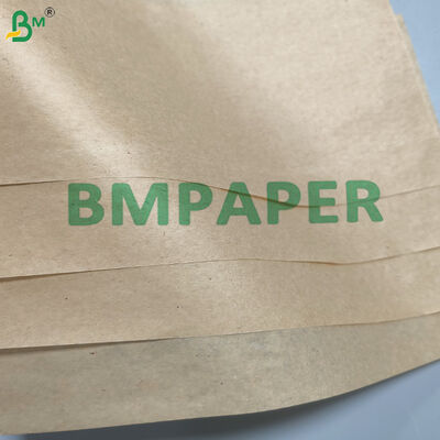 Rollo de papel intercalado de vidrio Kraft natural de 35-40 g/m², papel separador anti moho para vidrio automotriz con revestimiento PV