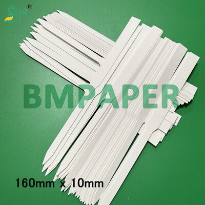 Tiras de papel de prueba de fragancia blanca, tablero absorbente de 160 mm x 10 mm y 170 mm x 9 mm