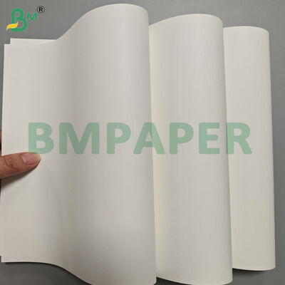 Rollos de papel Kraft blanco de alta resistencia de 120 g/m² para bolsas de compras
