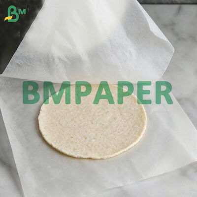 Papel para envolver tortillas con alta resistencia a la humedad, rollos de 25 g/m², 30 g/m² y 36 pulgadas
