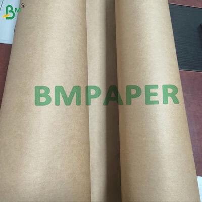 Rollo de papel de enmascarar marrón 18" 450 mm x 180 m 50 g/m² para taller de carrocería de automóviles y pintura en spray