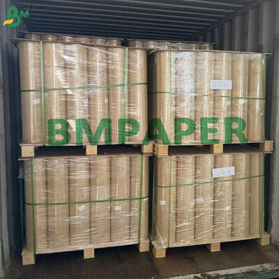 Rollo de papel de enmascarar marrón 18" 450 mm x 180 m 50 g/m² para taller de carrocería de automóviles y pintura en spray