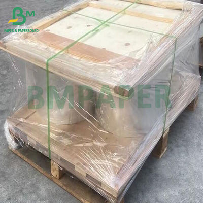Papel metalizado de revestimiento brillante de plata de un solo lado de 70 gramos