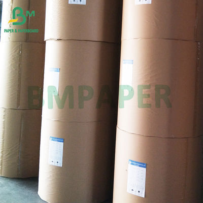 80gm Buena estabilidad de impresión Papel Kraft Blanqueado Blanco para embalaje de alimentos