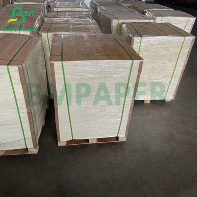 Buena impresión Papel de caja de alimentos de 350 gramos cartón de contenedor recubierto de blanco