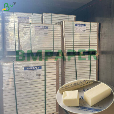 Papel a prueba de grasa de 40 g/m² 45 g/m² para envolver mantequilla antiadherente de 12 x 12 pulgadas