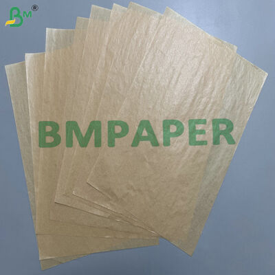 Resistente al calor hasta 450 ° F 30gsm - 80gsm Papel de horneado recubierto de silicona Rollo de 12 en x 50 pies para envoltura de horneado y vapor